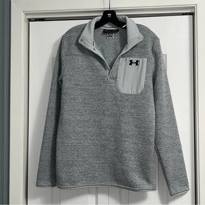 UNDER ARMOUR pullover coldgear loose fit sweatshirt sweater mens size small